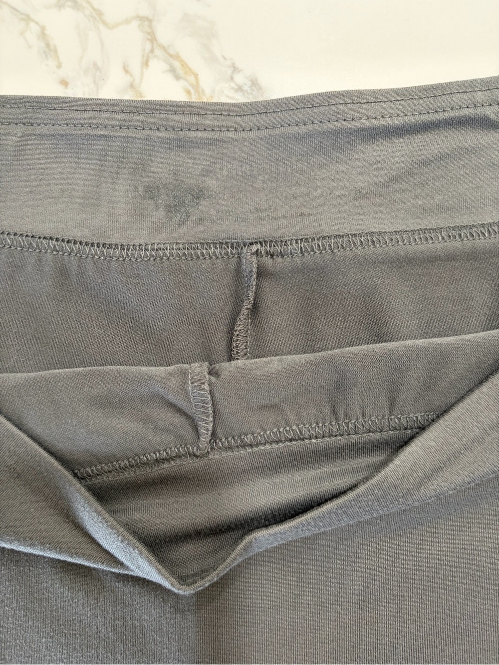 Rare Tranquility Clothing Company Grey Solid Athletic Skort Pickle Ball Gray - Picture 6 of 8